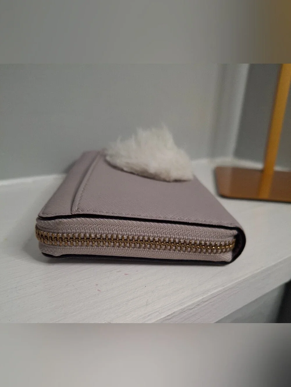 Kate Spade Make Magic Rabbit Lacey Bunny Zip Around Wallet EUC - Picture 3 of 6
